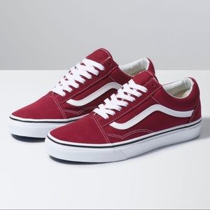 Rumba Red Old School Vans